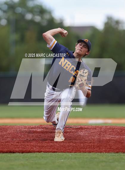 Thumbnail 3 in Metrolina Christian Academy vs. North Raleigh Christian Academy (NCISAA 4A Semifinal) photogallery.