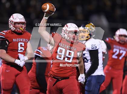 Thumbnail 1 in Olmsted Falls @ Wadsworth (OHSAA D2 Regional Quarterfinal) photogallery.