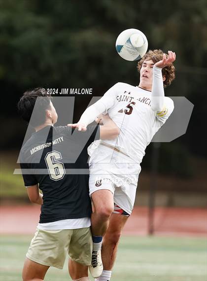 Thumbnail 3 in Saint Francis @ Archbishop Mitty (CIFState NorCal D1 Championship) photogallery.