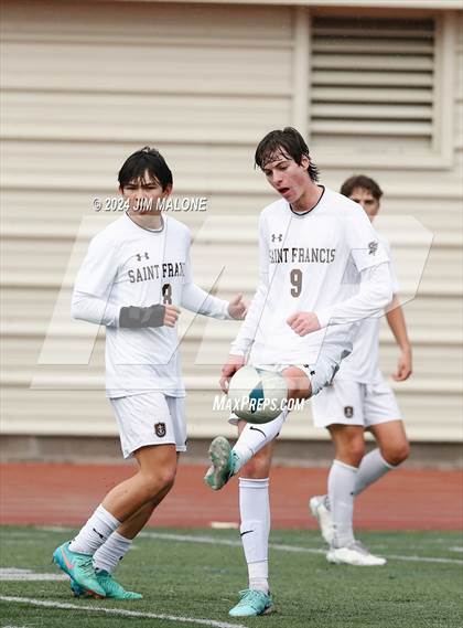 Thumbnail 2 in Saint Francis @ Archbishop Mitty (CIFState NorCal D1 Championship) photogallery.