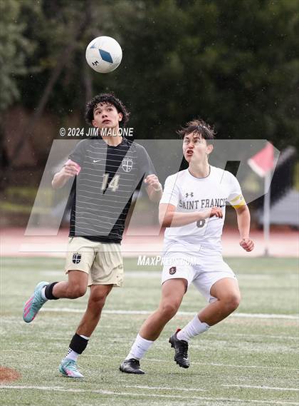 Thumbnail 1 in Saint Francis @ Archbishop Mitty (CIFState NorCal D1 Championship) photogallery.