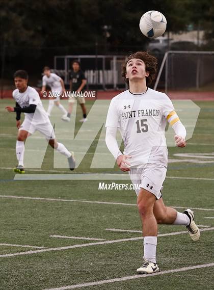 Thumbnail 2 in Saint Francis @ Archbishop Mitty (CIFState NorCal D1 Championship) photogallery.