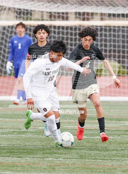 Thumbnail 2 in Saint Francis @ Archbishop Mitty (CIFState NorCal D1 Championship) photogallery.
