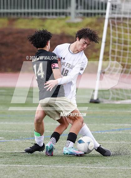 Thumbnail 2 in Saint Francis @ Archbishop Mitty (CIFState NorCal D1 Championship) photogallery.