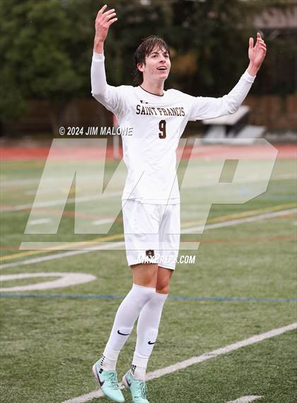 Thumbnail 2 in Saint Francis @ Archbishop Mitty (CIFState NorCal D1 Championship) photogallery.