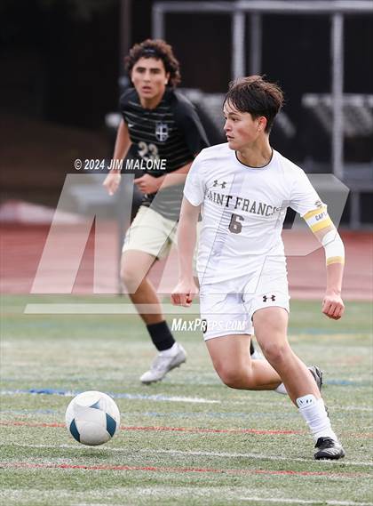 Thumbnail 2 in Saint Francis @ Archbishop Mitty (CIFState NorCal D1 Championship) photogallery.