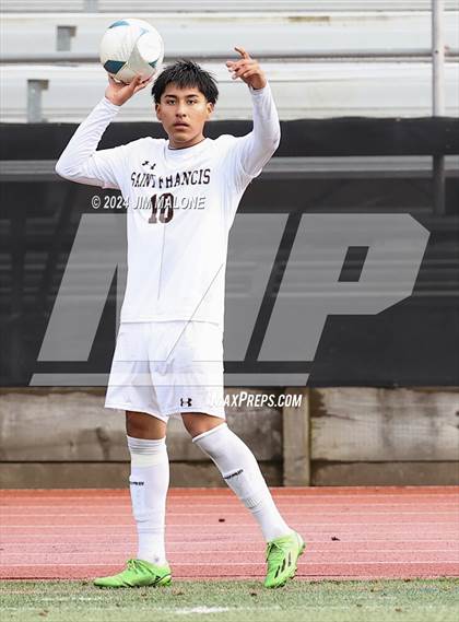 Thumbnail 2 in Saint Francis @ Archbishop Mitty (CIFState NorCal D1 Championship) photogallery.