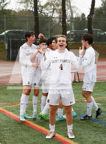 Thumbnail 2 in Saint Francis @ Archbishop Mitty (CIFState NorCal D1 Championship) photogallery.