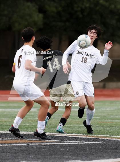 Thumbnail 3 in Saint Francis @ Archbishop Mitty (CIFState NorCal D1 Championship) photogallery.