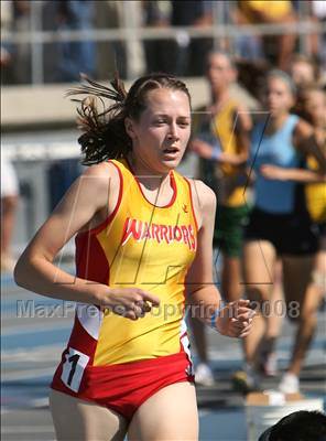 Thumbnail 2 in CIF State Championships (Girls 1600 - Final) photogallery.