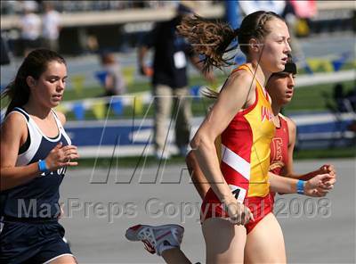 Thumbnail 1 in CIF State Championships (Girls 1600 - Final) photogallery.