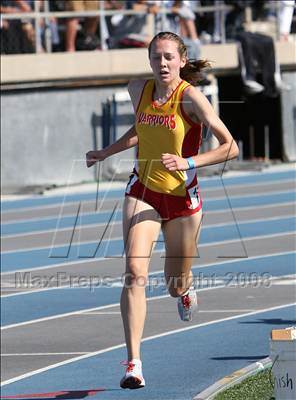 Thumbnail 3 in CIF State Championships (Girls 1600 - Final) photogallery.