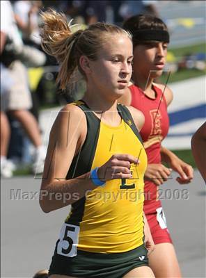 Thumbnail 1 in CIF State Championships (Girls 1600 - Final) photogallery.