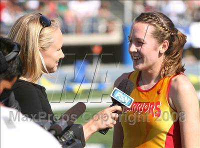 Thumbnail 1 in CIF State Championships (Girls 1600 - Final) photogallery.