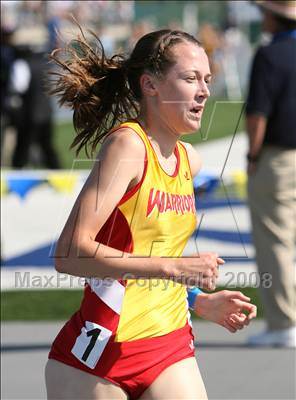 Thumbnail 1 in CIF State Championships (Girls 1600 - Final) photogallery.