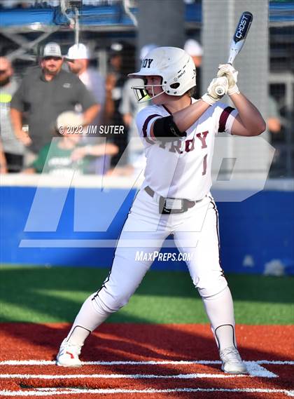 Thumbnail 2 in Troy vs Franklin (UIL 3A Area Playoff) photogallery.