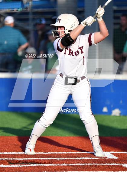 Thumbnail 1 in Troy vs Franklin (UIL 3A Area Playoff) photogallery.