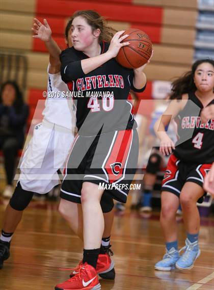 Thumbnail 2 in Cleveland vs. Saugus (West Coast Holiday Classic)  photogallery.