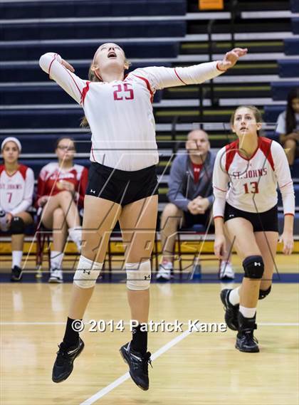 Thumbnail 1 in St. John's vs Tuscarora (Raider Rumble Invitational) photogallery.