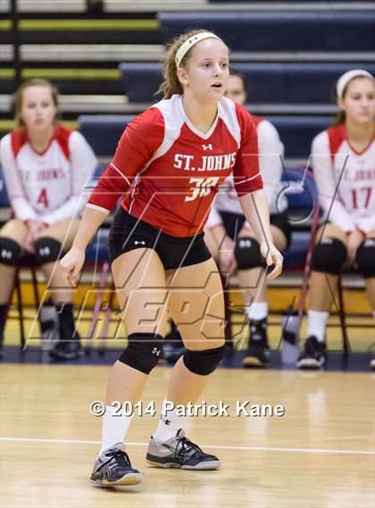 Thumbnail 2 in St. John's vs Tuscarora (Raider Rumble Invitational) photogallery.