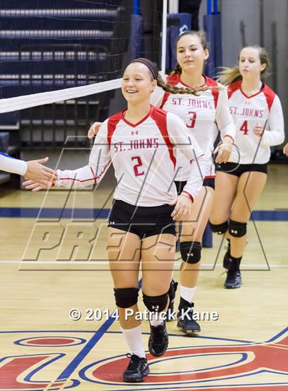 Thumbnail 2 in St. John's vs Tuscarora (Raider Rumble Invitational) photogallery.