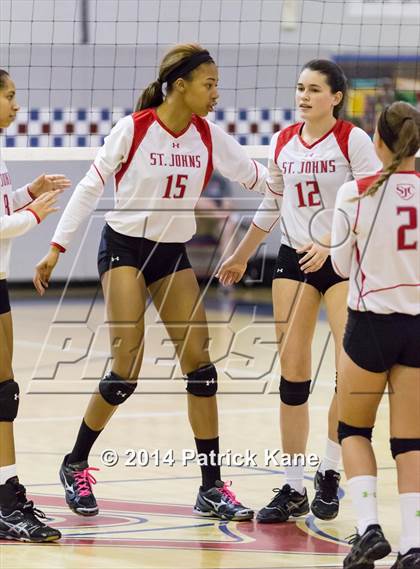 Thumbnail 2 in St. John's vs Tuscarora (Raider Rumble Invitational) photogallery.