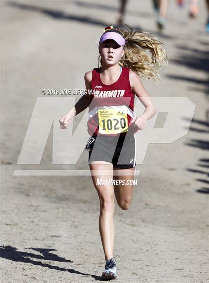 Thumbnail 3 in CIF State Cross County Championships (D5 Girls Race) photogallery.