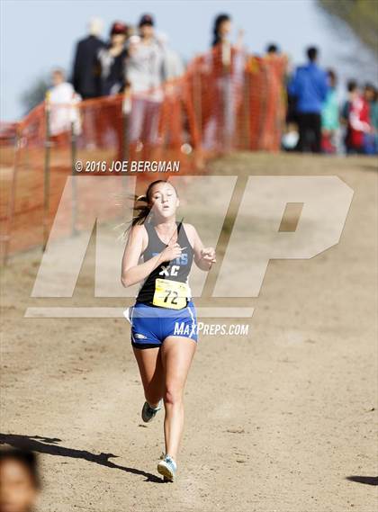 Thumbnail 1 in CIF State Cross County Championships (D5 Girls Race) photogallery.