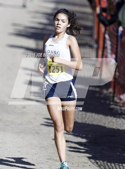 Thumbnail 3 in CIF State Cross County Championships (D5 Girls Race) photogallery.