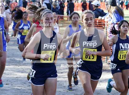 Thumbnail 1 in CIF State Cross County Championships (D5 Girls Race) photogallery.