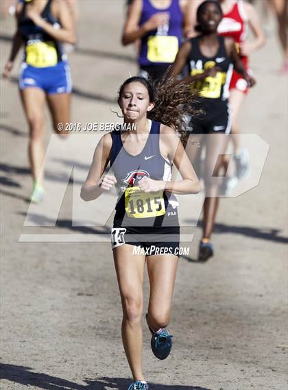 Thumbnail 1 in CIF State Cross County Championships (D5 Girls Race) photogallery.