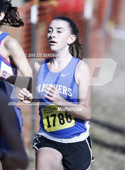 Thumbnail 2 in CIF State Cross County Championships (D5 Girls Race) photogallery.