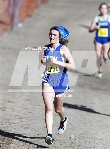 Thumbnail 1 in CIF State Cross County Championships (D5 Girls Race) photogallery.