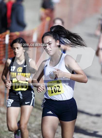 Thumbnail 2 in CIF State Cross County Championships (D5 Girls Race) photogallery.
