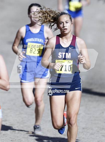 Thumbnail 2 in CIF State Cross County Championships (D5 Girls Race) photogallery.