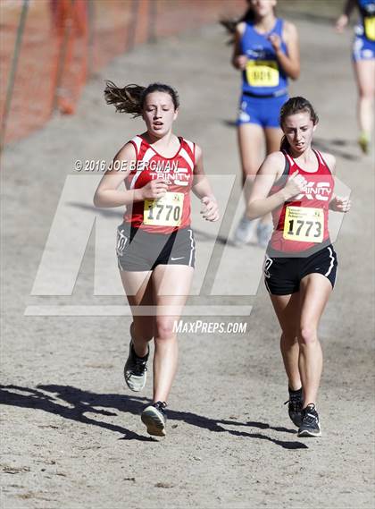 Thumbnail 2 in CIF State Cross County Championships (D5 Girls Race) photogallery.