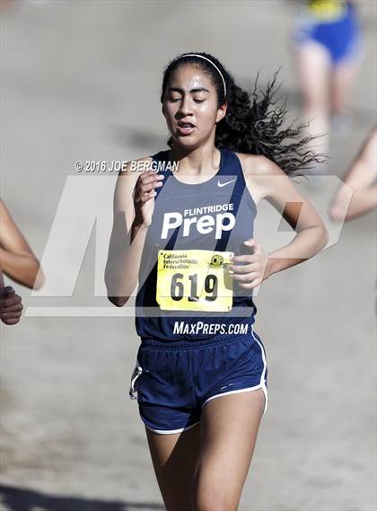 Thumbnail 2 in CIF State Cross County Championships (D5 Girls Race) photogallery.