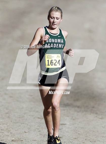 Thumbnail 2 in CIF State Cross County Championships (D5 Girls Race) photogallery.