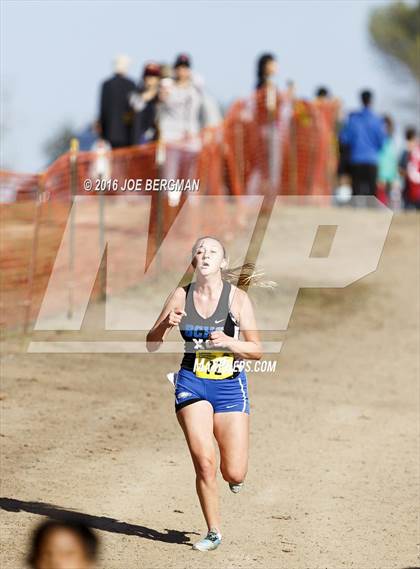 Thumbnail 2 in CIF State Cross County Championships (D5 Girls Race) photogallery.