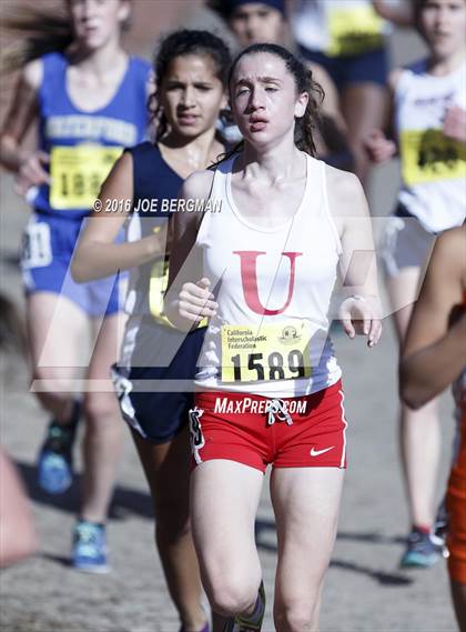 Thumbnail 1 in CIF State Cross County Championships (D5 Girls Race) photogallery.