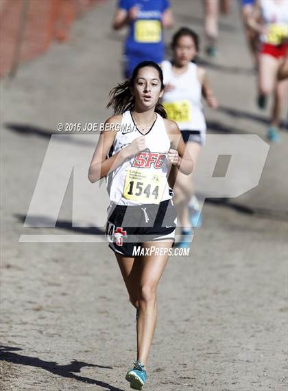 Thumbnail 1 in CIF State Cross County Championships (D5 Girls Race) photogallery.