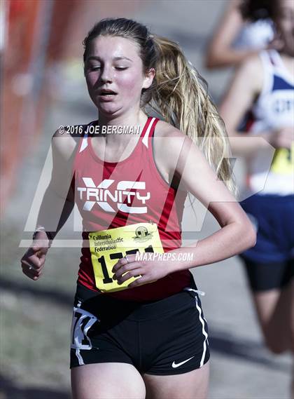 Thumbnail 1 in CIF State Cross County Championships (D5 Girls Race) photogallery.