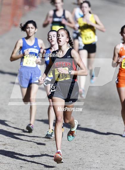 Thumbnail 1 in CIF State Cross County Championships (D5 Girls Race) photogallery.
