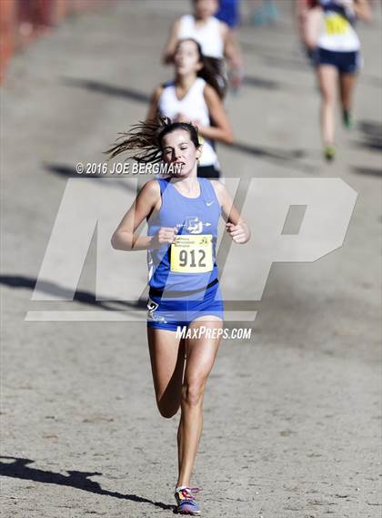 Thumbnail 2 in CIF State Cross County Championships (D5 Girls Race) photogallery.