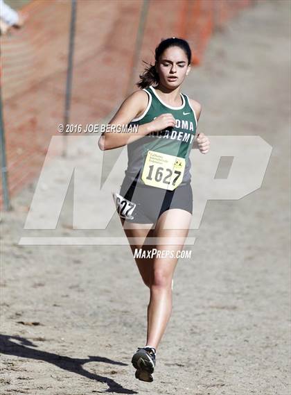 Thumbnail 2 in CIF State Cross County Championships (D5 Girls Race) photogallery.