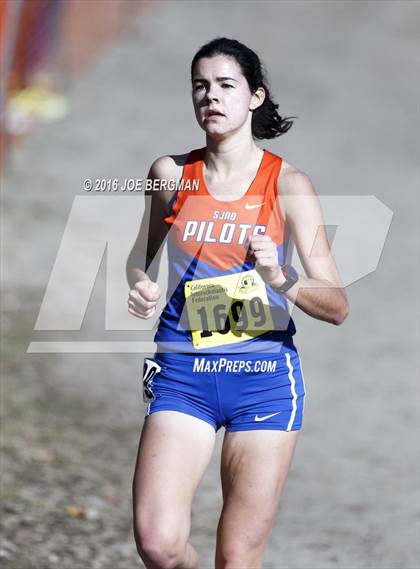 Thumbnail 2 in CIF State Cross County Championships (D5 Girls Race) photogallery.