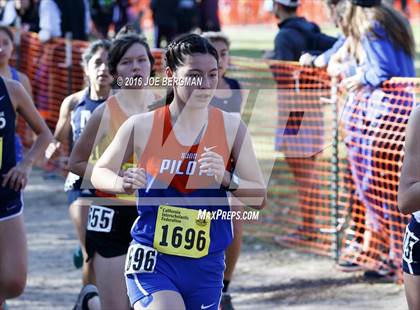 Thumbnail 2 in CIF State Cross County Championships (D5 Girls Race) photogallery.