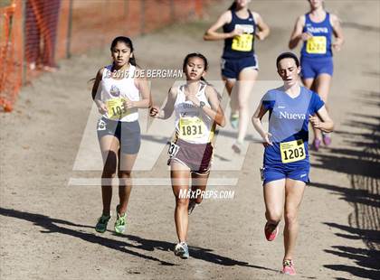 Thumbnail 2 in CIF State Cross County Championships (D5 Girls Race) photogallery.