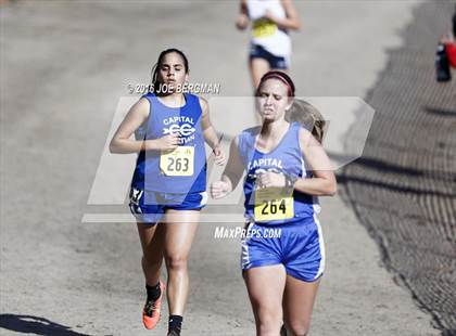 Thumbnail 3 in CIF State Cross County Championships (D5 Girls Race) photogallery.