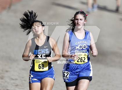 Thumbnail 3 in CIF State Cross County Championships (D5 Girls Race) photogallery.